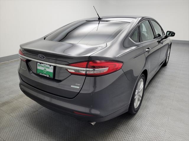 used 2018 Ford Fusion car, priced at $14,195