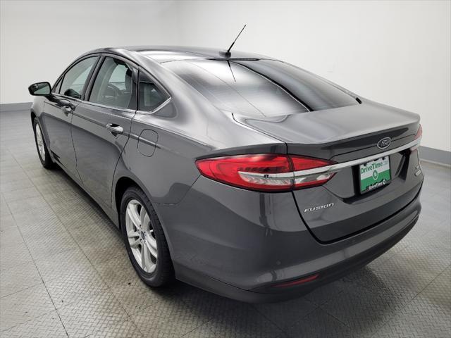 used 2018 Ford Fusion car, priced at $14,195