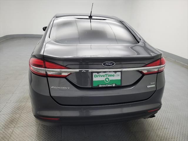 used 2018 Ford Fusion car, priced at $14,195