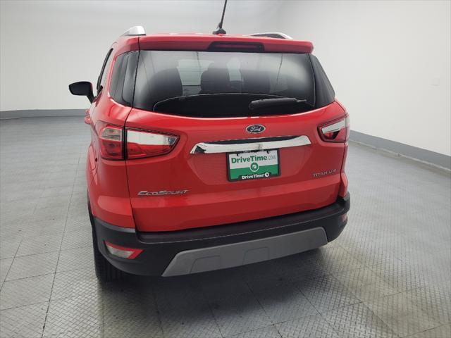 used 2021 Ford EcoSport car, priced at $16,995