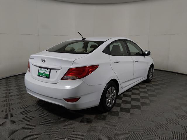 used 2017 Hyundai Accent car, priced at $13,495