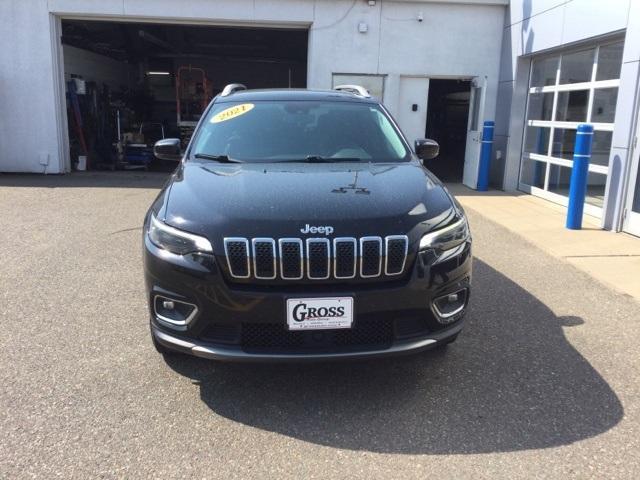 used 2021 Jeep Cherokee car, priced at $19,540