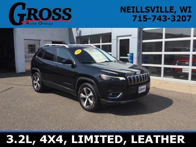 used 2021 Jeep Cherokee car, priced at $19,540