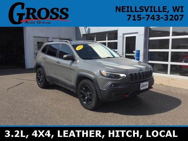 used 2019 Jeep Cherokee car, priced at $18,340