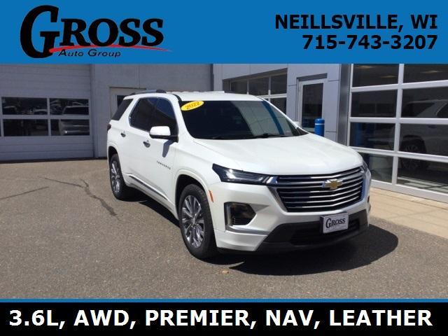 used 2022 Chevrolet Traverse car, priced at $38,744