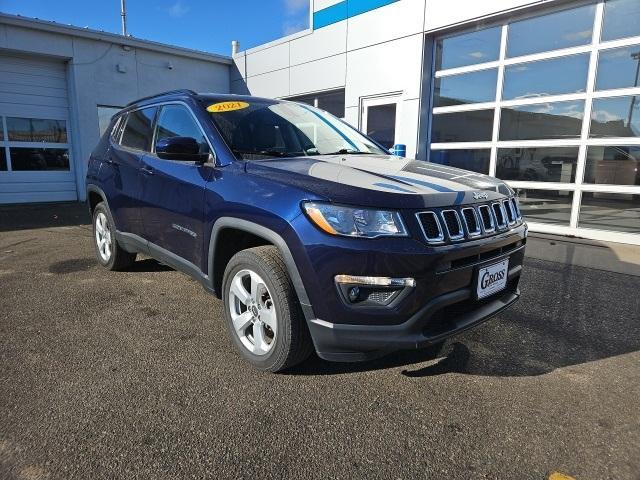 used 2021 Jeep Compass car, priced at $19,440