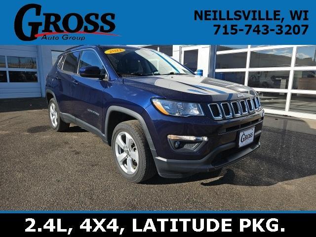 used 2021 Jeep Compass car, priced at $19,440