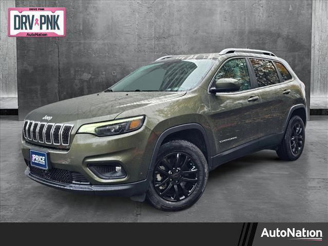 used 2021 Jeep Cherokee car, priced at $19,245