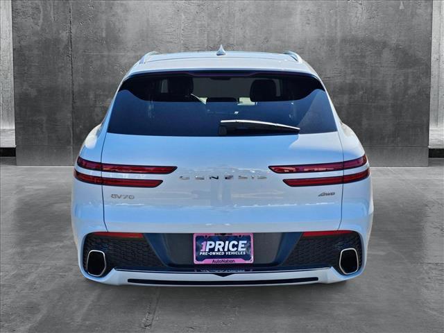 used 2024 Genesis GV70 car, priced at $42,499