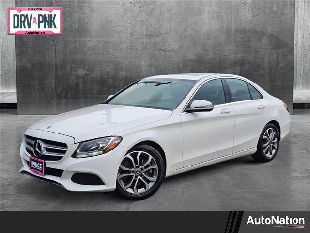 used 2018 Mercedes-Benz C-Class car, priced at $19,495