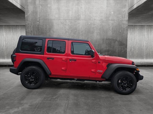 used 2021 Jeep Wrangler Unlimited car, priced at $27,990