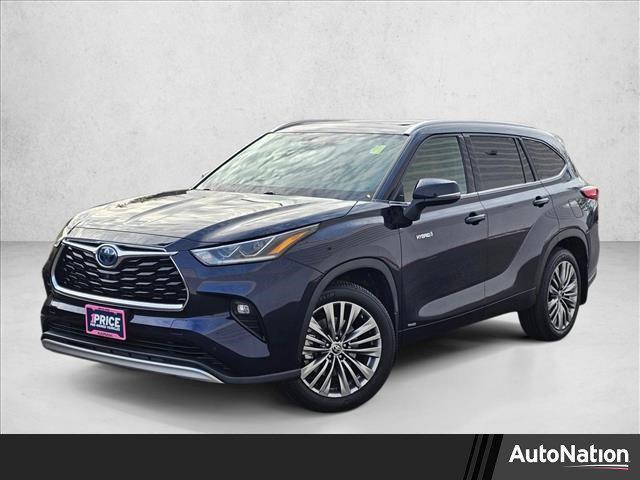used 2021 Toyota Highlander Hybrid car, priced at $37,990