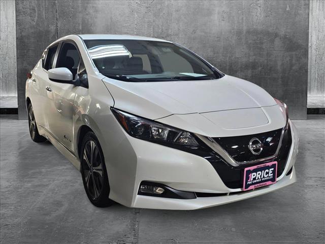 used 2018 Nissan Leaf car, priced at $12,495