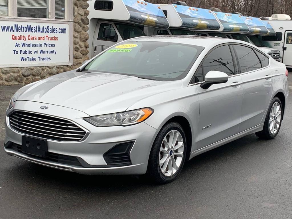 used 2019 Ford Fusion Hybrid car, priced at $12,498