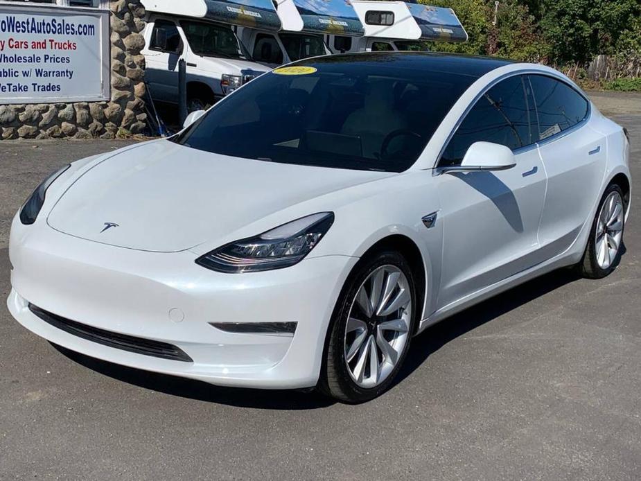 used 2020 Tesla Model 3 car, priced at $24,498