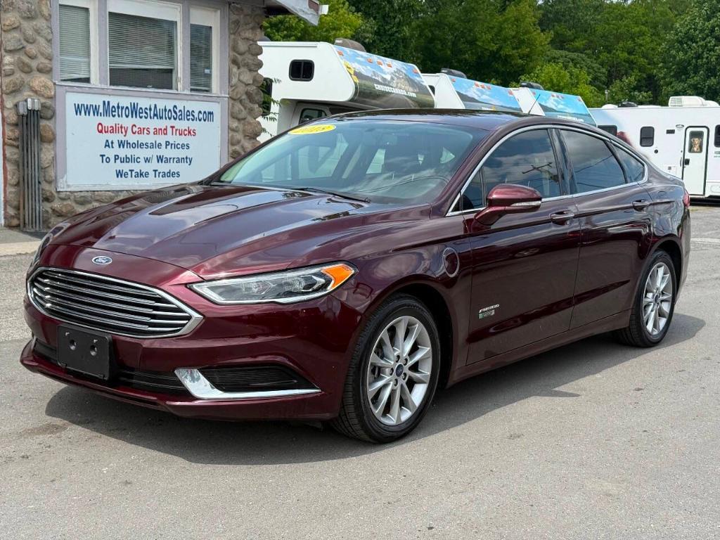 used 2018 Ford Fusion Energi car, priced at $16,498
