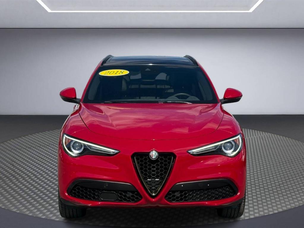 used 2018 Alfa Romeo Stelvio car, priced at $14,998