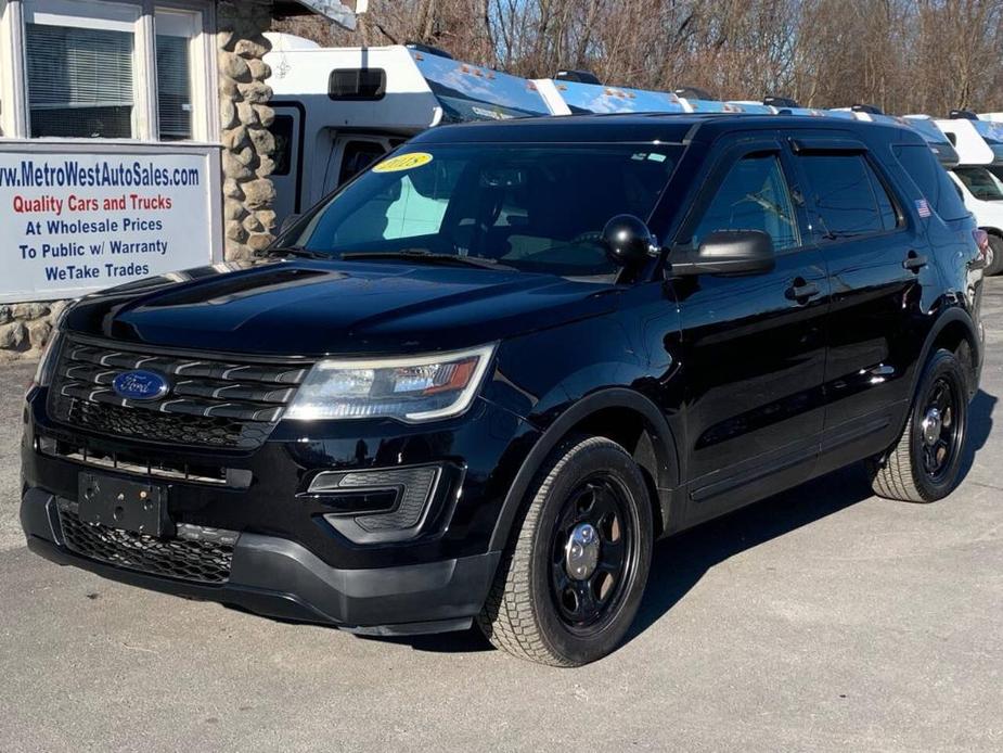 used 2018 Ford Utility Police Interceptor car, priced at $12,498