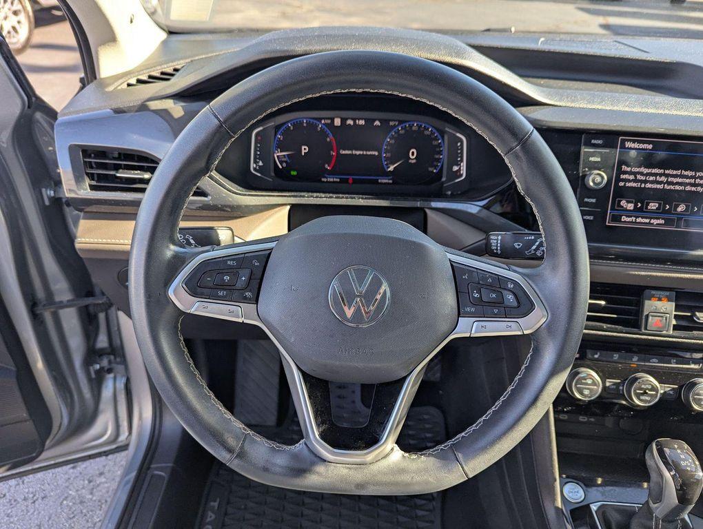 used 2022 Volkswagen Taos car, priced at $17,999