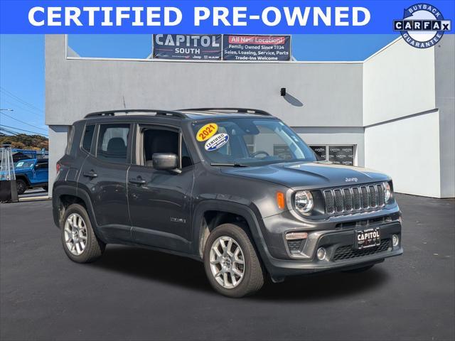 used 2021 Jeep Renegade car, priced at $19,989