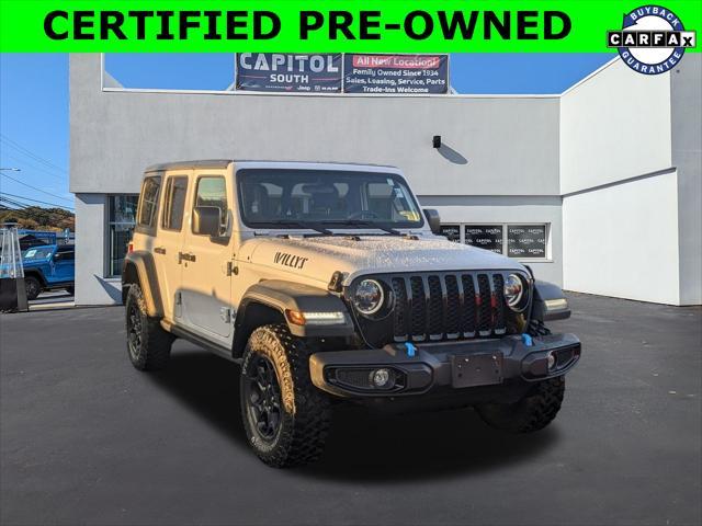 used 2023 Jeep Wrangler 4xe car, priced at $31,987