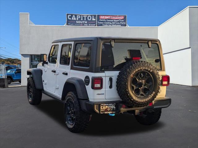 used 2023 Jeep Wrangler 4xe car, priced at $31,987