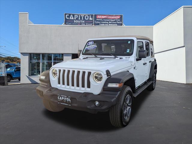 used 2020 Jeep Wrangler Unlimited car, priced at $23,998