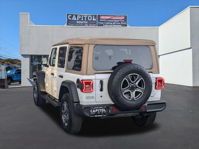 used 2020 Jeep Wrangler Unlimited car, priced at $23,998