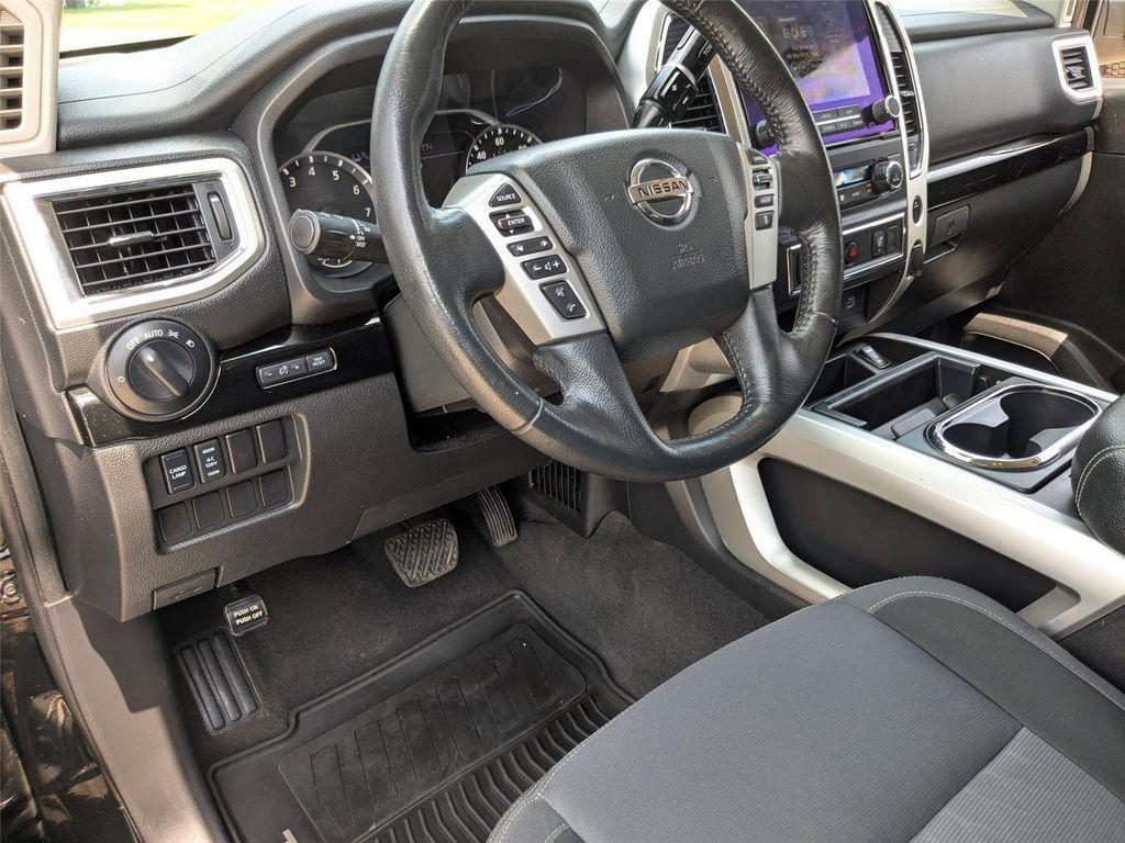 used 2021 Nissan Titan car, priced at $27,600