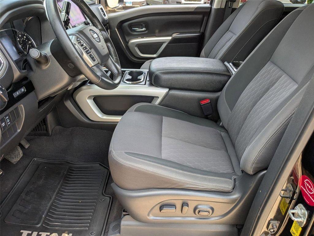 used 2021 Nissan Titan car, priced at $27,600