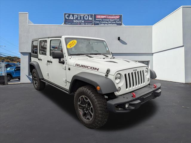 used 2015 Jeep Wrangler Unlimited car, priced at $23,989