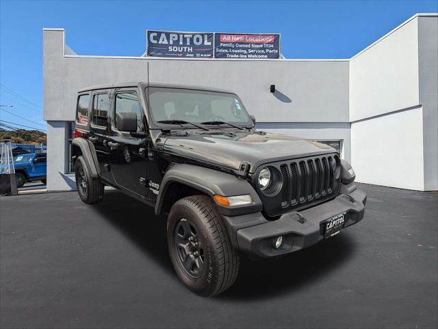 used 2021 Jeep Wrangler Unlimited car, priced at $27,942