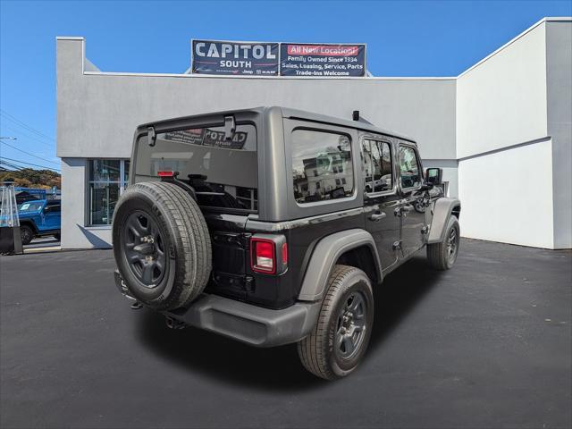 used 2021 Jeep Wrangler Unlimited car, priced at $27,942