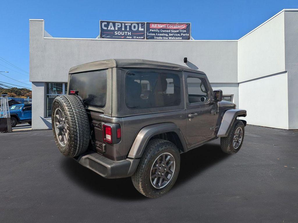 used 2021 Jeep Wrangler car, priced at $31,600