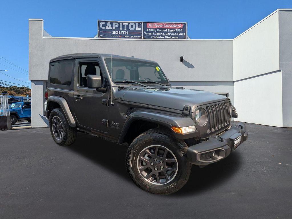 used 2021 Jeep Wrangler car, priced at $31,600