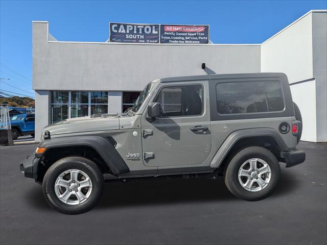 used 2021 Jeep Wrangler car, priced at $28,896