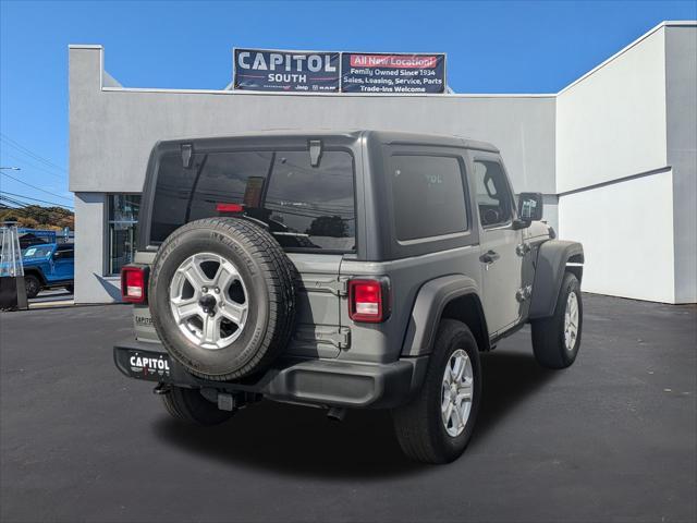 used 2021 Jeep Wrangler car, priced at $27,949