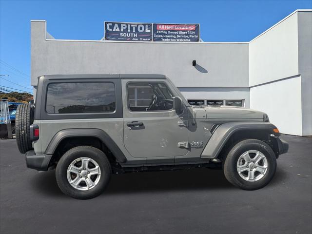 used 2021 Jeep Wrangler car, priced at $28,896