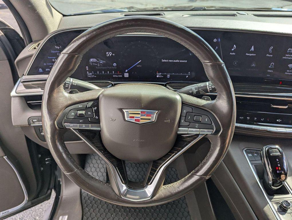 used 2023 Cadillac Escalade car, priced at $63,750