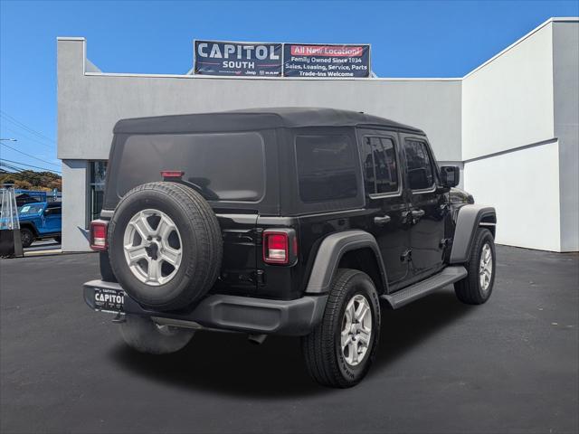 used 2022 Jeep Wrangler Unlimited car, priced at $27,374