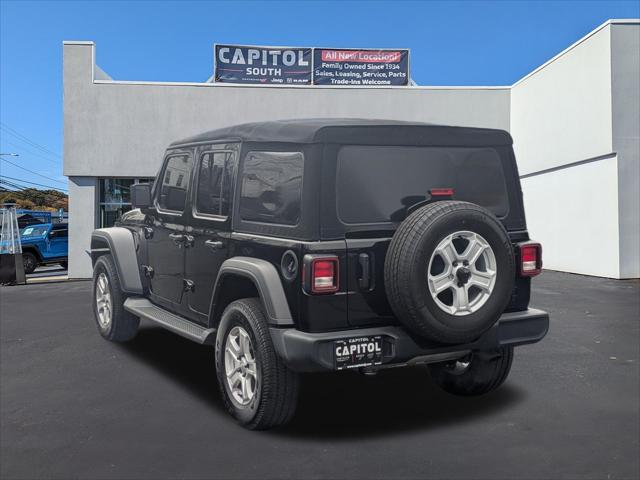 used 2022 Jeep Wrangler Unlimited car, priced at $27,374