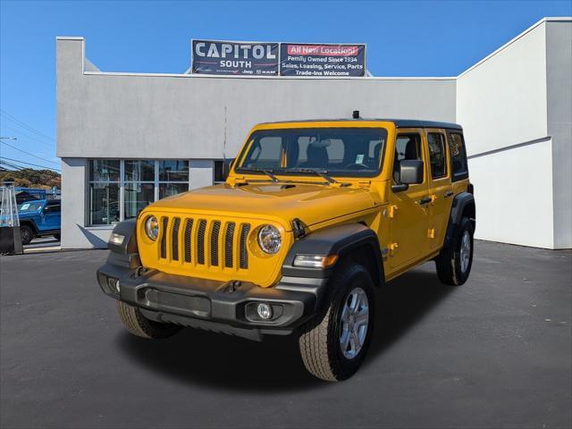 used 2020 Jeep Wrangler Unlimited car, priced at $25,987