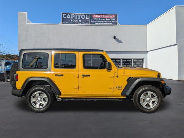 used 2020 Jeep Wrangler Unlimited car, priced at $25,987