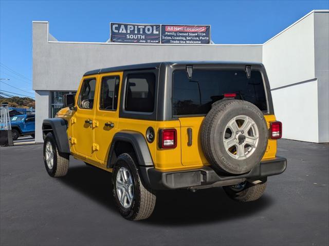 used 2020 Jeep Wrangler Unlimited car, priced at $25,987