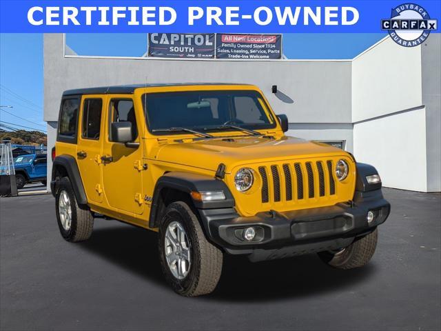 used 2020 Jeep Wrangler Unlimited car, priced at $27,927