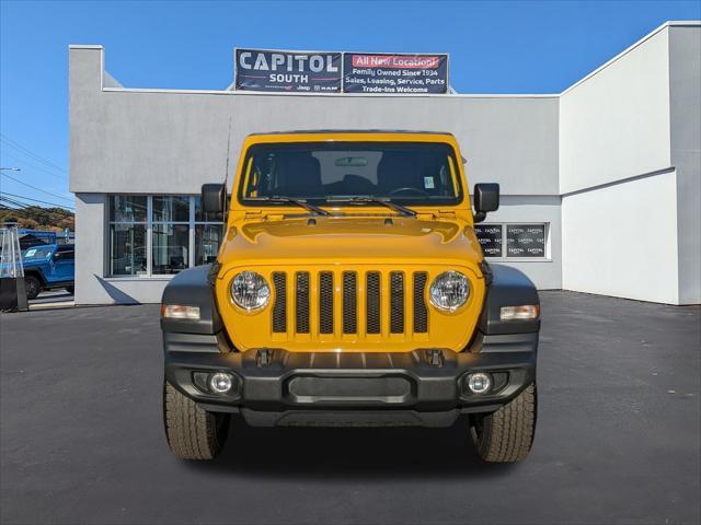 used 2020 Jeep Wrangler Unlimited car, priced at $25,987