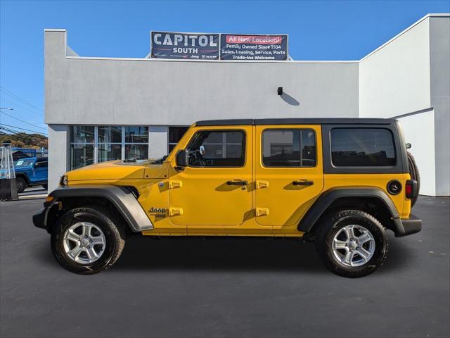 used 2020 Jeep Wrangler Unlimited car, priced at $25,987