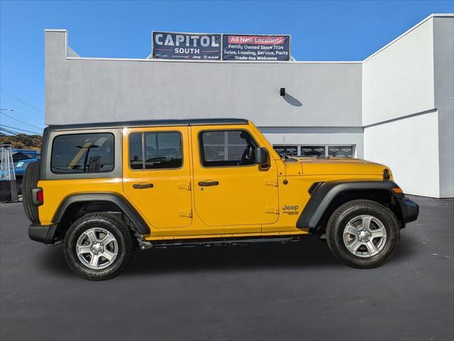 used 2020 Jeep Wrangler Unlimited car, priced at $27,927