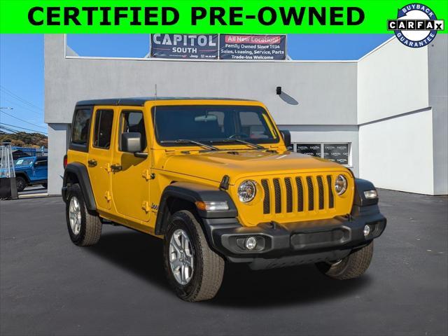 used 2020 Jeep Wrangler Unlimited car, priced at $25,987