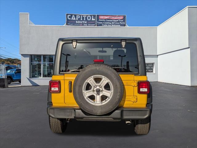 used 2020 Jeep Wrangler Unlimited car, priced at $25,987